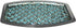 nu steel Sea Foam Amenity Tray in Aqua Blue/Silver Glass Mosaic/ Stainless Steel for Bathrooms & Vanity Spaces...