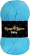 Baby Yarn #3 Light Worsted DK Anti-Pilling Acrylic Yarn for Knitting and Crochet (1 Pack, 576 Turquoise Blue)......