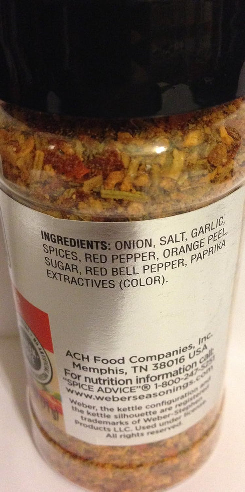 Weber Seasoning - Kick'N Chicken - Net Wt. 2.5 OZ (71 g) Per Bottle - Pack of 3...