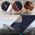 Wallet Case for iPhone 15 Plus 6.7",Genuine Leather Flip Folio Book Case Compatible with Magsafe,RFID Blocking Magnetic Card Slot Kickstand Phone ...