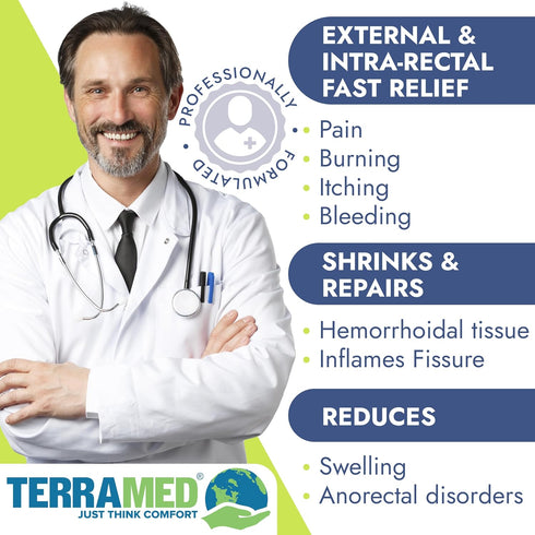 Hemorrhoid Treatment | Hemorrhoid & Fissure Ointment | 7 Pre-Filled Applicators | Fast & Effective | Hemorrhoids Treatment for Relief of Pain, Swe...