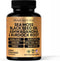 Sea Moss 3000mg Black Seed Oil 2000mg Ashwagandha 1000mg Turmeric 1000mg Bladderwrack 1000mg Burdock 1000mg Manuka Honey Dandelion ACV - 120 Capsu...
