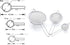 Strainer Set Fine Mesh – Premium 304 Stainless Steel (18/8) – 8?, 5.5? and 3.3? Sturdy Kitchen Strainers (Silver)...