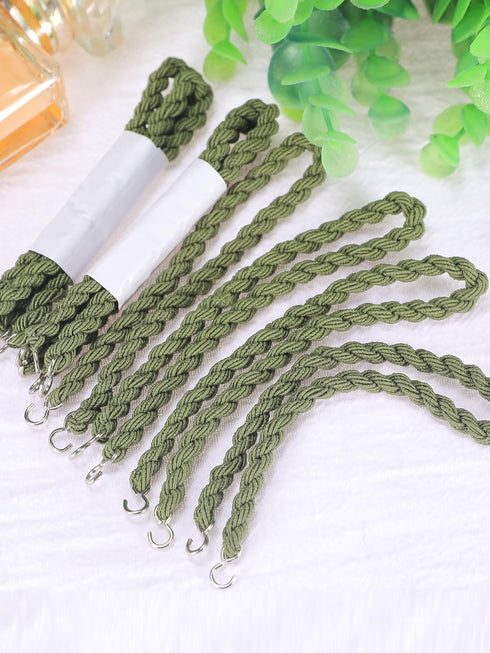 JOVITEC 12 Pieces Elastic Military Boot Bands Boot Blouses Military Straps Elastic Blousing Straps with Metal Hooks...