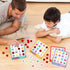 OUNENO Alphabet Bingo Game, ABC and 123 Bingo Board Game Uppercase Lowercase Number Bingo Game for Kindergarten and Preschool Classroom Home...