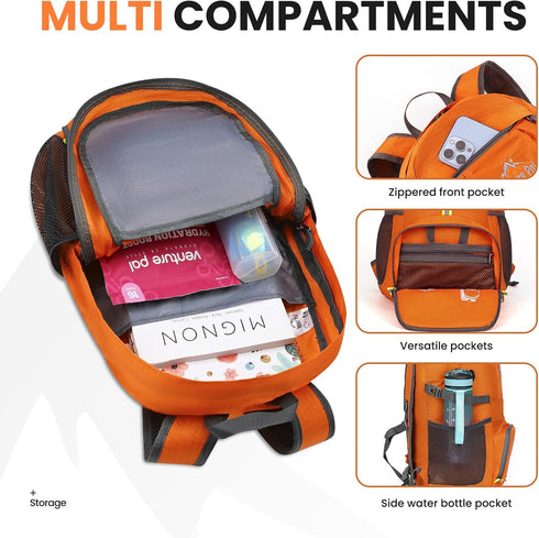 Venture Pal 35L Ultralight Lightweight Packable Foldable Travel Camping Hiking Outdoor Sports Backpack Daypack...