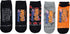 Naruto Shippuden Cosplay Socks - 5 Pair Akatsuki Low Cut Anime Socks for Women & Men...