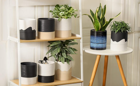 Nihow Self Watering Planter Accessory Set with Wick, Mesh - Enhance Your Plant's Growth and Health Easily...