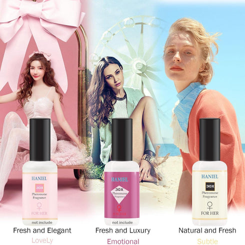 Haniel Pharamon Perfume For Women, Pheromone Oil for Women, Pheromone Perfume Spray for Women, Feromonas Para Atraer Hombres, Lust Pheromone Perfu...