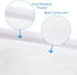 uxcell 2Pcs Shoes Washing Bag, 8.7 x 13 Inch Cylinder Fine Mesh Laundry Bags for Washing Machine Wash Sneakers, Slippers, Delicate, Underwear, Whi...