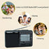 D-328 Shortwave AM FM DSP Portable Small Multi Band Radio Stereo MP3 Player with Rechargeable Battery Earphone Jack Portable Multimedia Speaker wi...