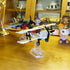 Display Stand for Lego 75301 X-Wing Starfighter, 75348 75346 75347 TIE Bomber, 75333 Jedi Starfighter, for Plane Building Block Set etc. Plastic T...