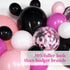 Lunar Bliss 16 ft Balloon Arch & Garland Kit | 100 Balloons, Pink, black, white, and confetti | Birthday Party Decorations, Baby Shower, Engagemen...