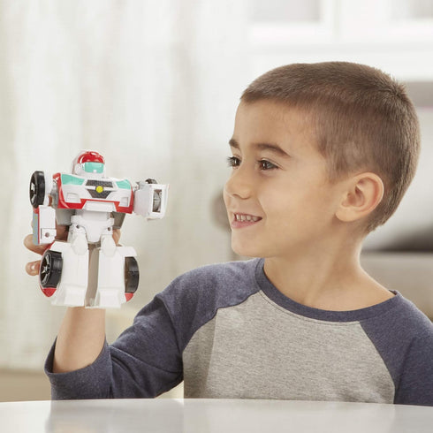 Transformers Playskool Heroes Rescue Bots Academy Medix The Doc-Bot Converting Toy Robot, 6-Inch Collectible Action Figure Toy for Kids Ages 3 and...