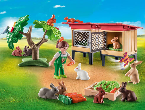 Playmobil Rabbit Hutch...
