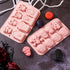 2Pcs Halloween Silicone Mold Skull Tomb Brain Fondant Molds for Halloween Party Gummy Jello Candy Chocolate Baking Cake Decoration UV Epoxy Resin ...