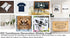 JAJADO Self Adhesive Silk Screen Stencil Farmhouse Stencils Farm Animal Stencils Silk Screen Transfers Reusable Chalk Paste Stencil Paint on Wood,...