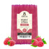 The Honey Jar Raspberry Flavored Honey Sticks - Pure Honey Straws For Tea, Coffee, or a Healthy Treat - One Teaspoon of Flavored Honey Per Stick -...