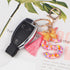 Colourful Cute Initial Letter Keychains for Women Girls with Tassel Butterfly, Charm for Purse Handbags Backpacks...