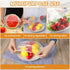 100 Pcs Bowl Covers For Bread Proofing, Plastic Covers For Bowls, Reusable Elastic Bowl Covers For Food Preservation Outdoor Food Covers To Keep B...