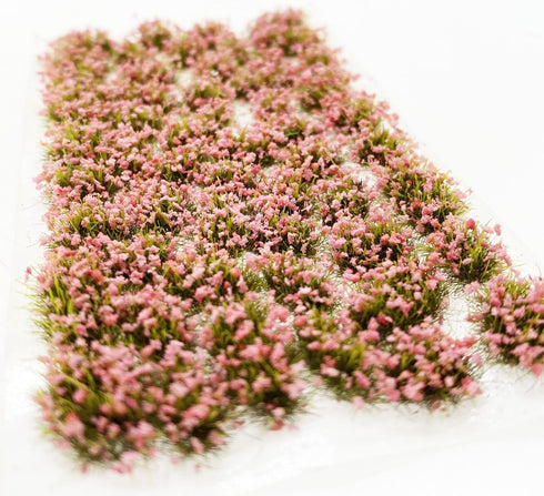 Cayway 106 PCS Static Grass Tufts Model Grass Tufts Artificial Grass, Flower Cluster Model Static Scenery Model for Train Landscape Railway Artifi...