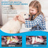 Dog Teeth Cleaning Wipes Nature Pet Dental Finger Wipes for Dogs Cats Remove Bad Breath,Reduce Plaque and Tartar Buildup Disposable Gentle Pet Den...