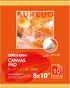 AUREUO Canvas Pad for Painting 10 Sheets, 10 Oz. - 8x10 Inch, 1 Pack - Triple Primed Glue Bound Cotton Canvas Paper for Oil and Acrylic Paints Art...
