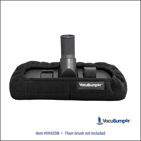 Bumper Guard for Vacuum Floor Brush - Available in 2 Sizes - Measure Your Floor Brush - Size Small fits Front Width: 11" to 14" (Item #VH42SM)...