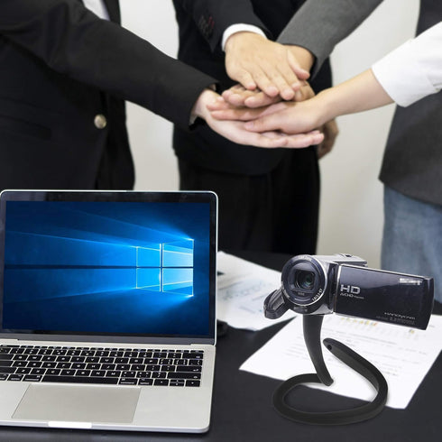 Flexible Smartphone Holder Stand - Wrap Around - 2X Phone Clip, 1x Action Camera Mount Compatible with iPhones, Android, GoPro, Arlo Baby Monitor ...