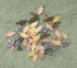 50 Pcs Leaf Charm Beads Metal Small 1.4 x 0.6 cm Tree Leaves Pendants for Crafting Jewelry Making Kit Findings Necklace Bracelet DIY Decoration Su...