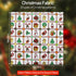 Christmas Fabric Bundles, 20 Pcs Different Pattern Christmas Quilting Fabric, Fabric Squares with Snowman and Santa Christmas Cotton Fabric Sewing...