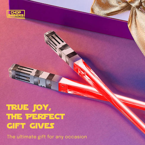 LightSaber Chopsticks Light Up Saber Led (1 Pair, Red)...
