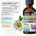 Passionflower Tincture - Organic Passion Flower Extract for Mood Support - Alcohol and Sugar Free - Vegan Drops 2 Fl.Oz....