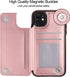 HianDier Wallet Case for iPhone 11 6.1-inch Slim Protective Case with Credit Card Slot Holder Flip Folio Soft PU Leather Magnetic Closure Cover fo...
