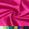 P Pothuiny 60 Inch Wide Hot Pink Satin Fabric by The Yard, Silky Charmeuse Satin Fabric for Bridal Wedding Dress Decor DIY Apparel Crafts, 1 Yard...