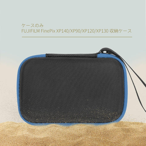 khanka Carrying Case Replacement For Fujifilm FinePix XP140/XP130/XP120/XP90 Waterproof Digital Camera (Blue)......