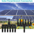 6 to 1 T Branch Connector Solar Panel Connectors Cable Splitter Coupler 1 Male to 6 Female and 1 Female to 6 Male, Solar cable connectors for resi...