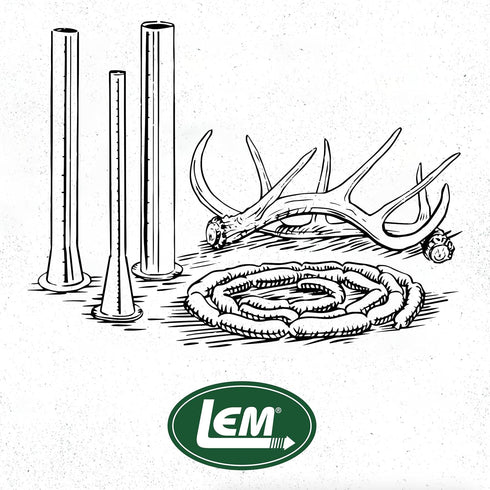 LEM Products Clear Smoked Collagen Casings, 19mm, Edible Sausage Casings, Stuffs Approximately 16 Pounds Per Pack, Great for Snack Sticks, Hot Dog...