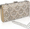 Fashion Party Evening Handbags Pearl Clutch Purses For Women & Girls...
