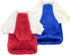 Fitwarm 2 Pack Fuzzy Fleece Dog Sweater, Thermal Dog Clothes for Small Dogs Boy Girl, Pet Cat Winter Outfit, Red, Royal Blue, Medium...