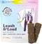 Leash & Load Dog Treats Beef Jerky Snack Bars, 5 oz Bag, Puppy and Dog Training Treats, Natural Superfood Grain Free Dog Treat Made with Real Beef...