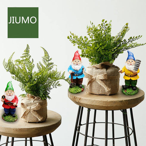Miniature Garden Gnome Sets Fairy Garden Gnomes Outdoor Small Gnome Figurines Fairy Garden Accessories Gnome Garden Decorations...