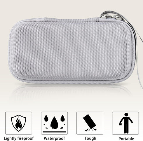 co2CREA Hard Case Compatible with Anker MagGo 3-in-1 Charging Station Qi2 Certified 15W MagSafe-Compatible Wireless Charger Stand, White Case......
