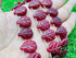 1 Strand Ruby 9 Pcs Beads Size 18X14Mm Leaf Shape Cut Smooth Beads For Jewellery Making, Beading & Craft Supplies Kcrafts-Rk_K35...