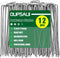 12 Inch 11 Gauge Galvanized Landscape Staples Stakes for Decoration, 12/25/100pcs Garden Metal Stakes for Weed Barrier Fabric, Fence Stakes, Tent ...