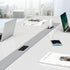 Conference Recessed Power Strip,20W USB C Fast Charging,Furniture Recessed Outlet,2 Outlets,2 USB Ports Table Power Strip,Flush Mount Power Strip ...