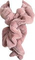 Lina & Lily Ruffle Faux Fur Women's Winter Pull-through Scarf Neck Warmer...