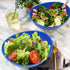 2 Pack Large Wheat Straw Bowls 65 oz, Unbreakable Large Salad Bowls, Microwave & Dishwasher Safe Big Mixing Bowls, Plastic Bowls Reusable Set of 2...