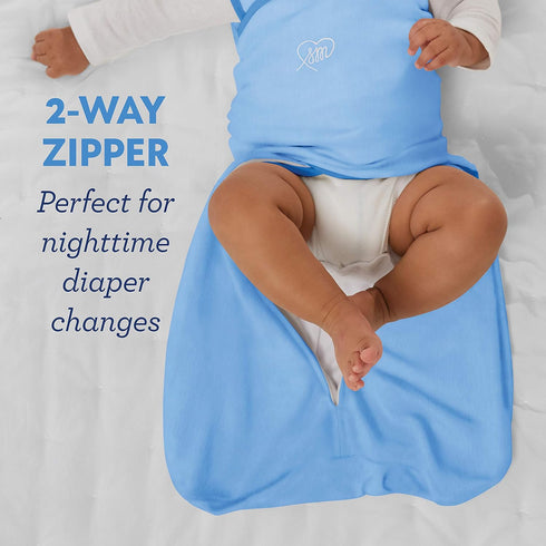 Ingenuity by SwaddleMe Arms Free Convertible Swaddle, Size Extra Large, for Ages 6-9 Months, 18-24 Pounds, Up to 30 Inches Long, 1-Pack Baby Swadd...