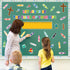 Back to School Religious Bulletin Board - 107Pcs Let Jesus Be The Ruler of Your Life Christian Bulletin Board Classroom Decoration Crayon Cutouts ...